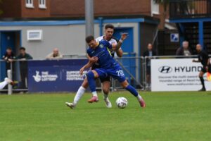 Linnets held at home by ten-man Quakers