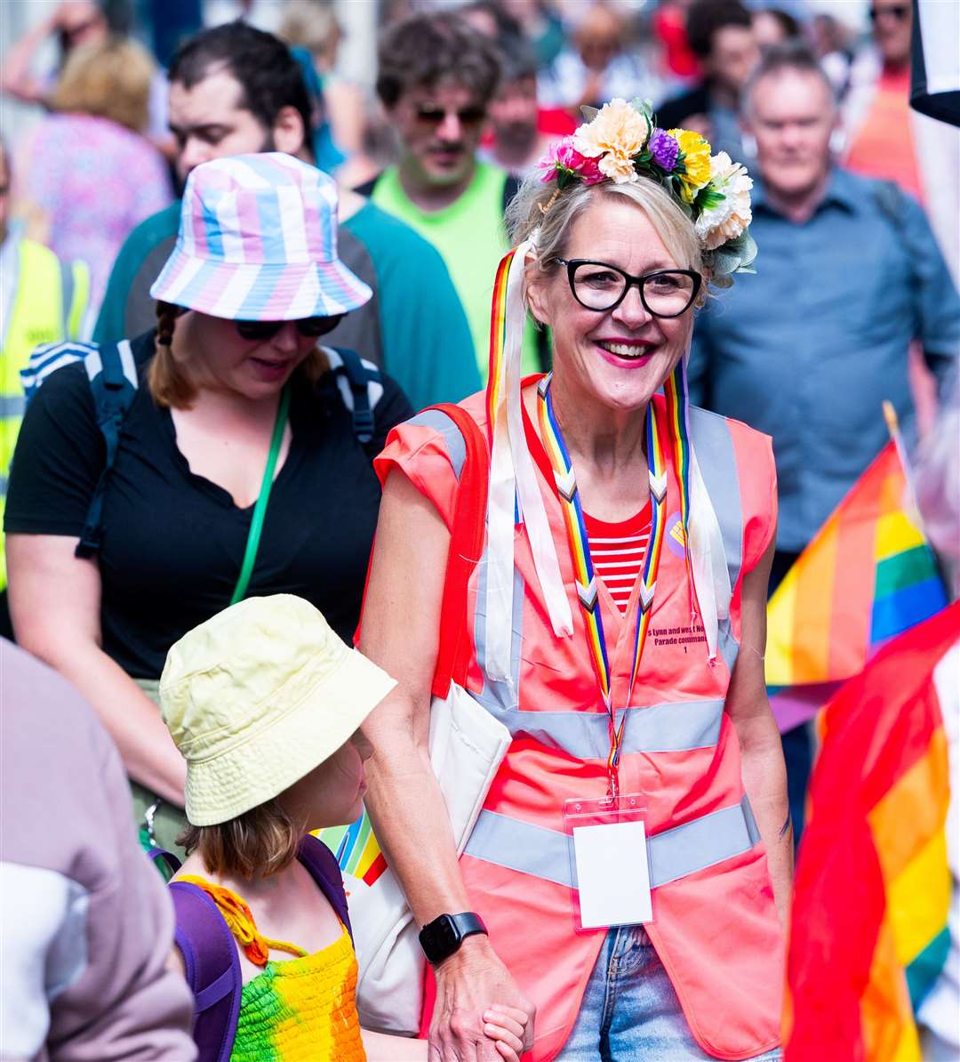 Jo Rust, one of the event organisers, said there was a "wonderful atmosphere". Picture: Ian Burt