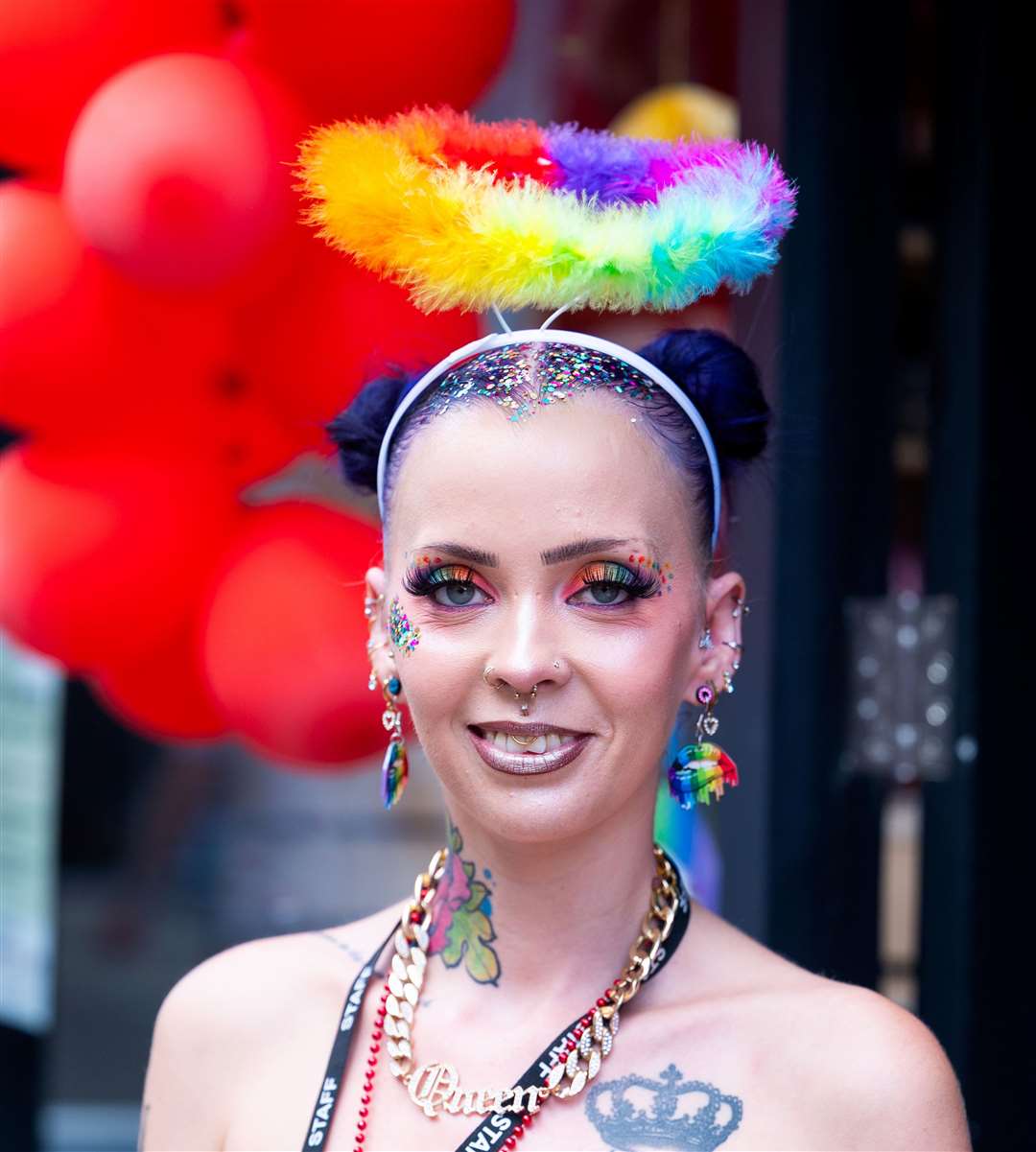Rainbow colours, a parade and entertainment at Lynn Pride event. Picture: Ian Burt