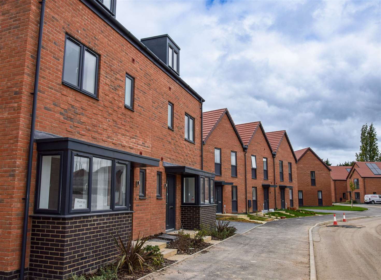 Homes at Florence Fields are almost complete. Picture: West Norfolk Council