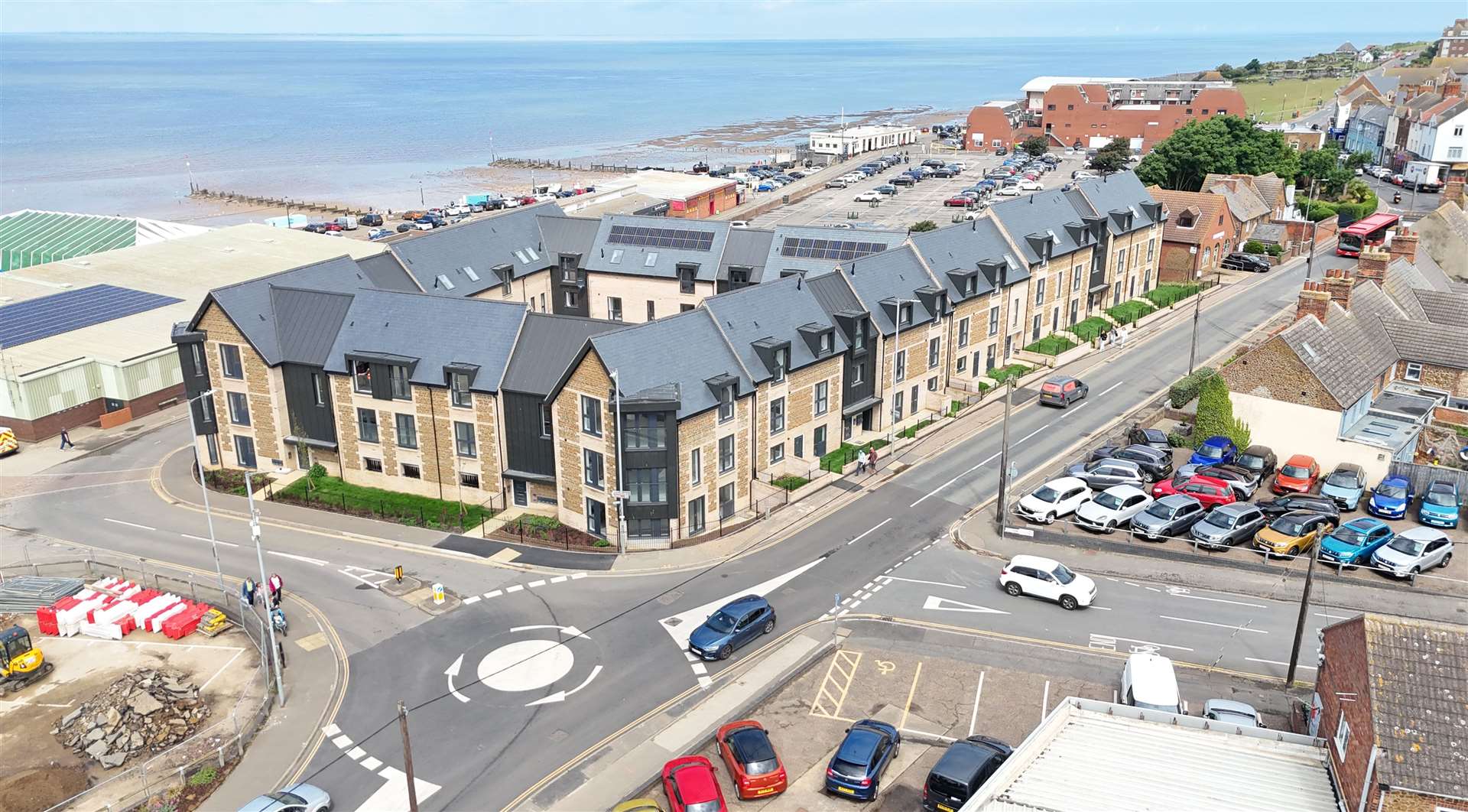 Work on Southend Road apartments was recently completed. Picture: West Norfolk Council