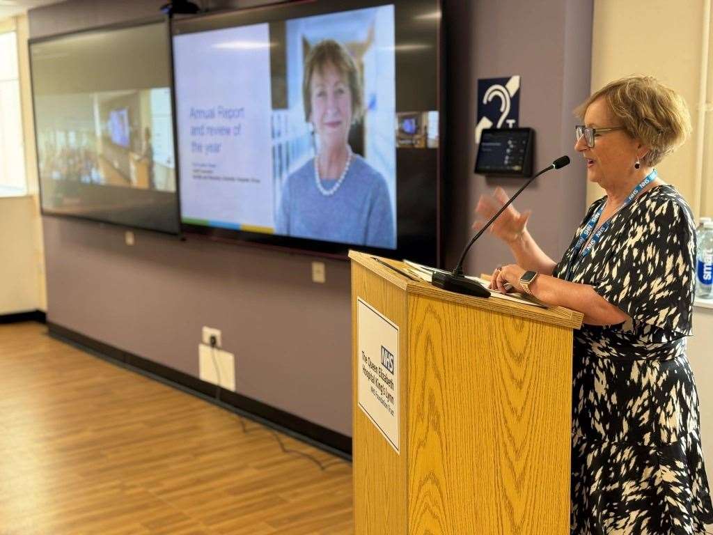 Group Chief Executive, Professor Lesley Dwyer