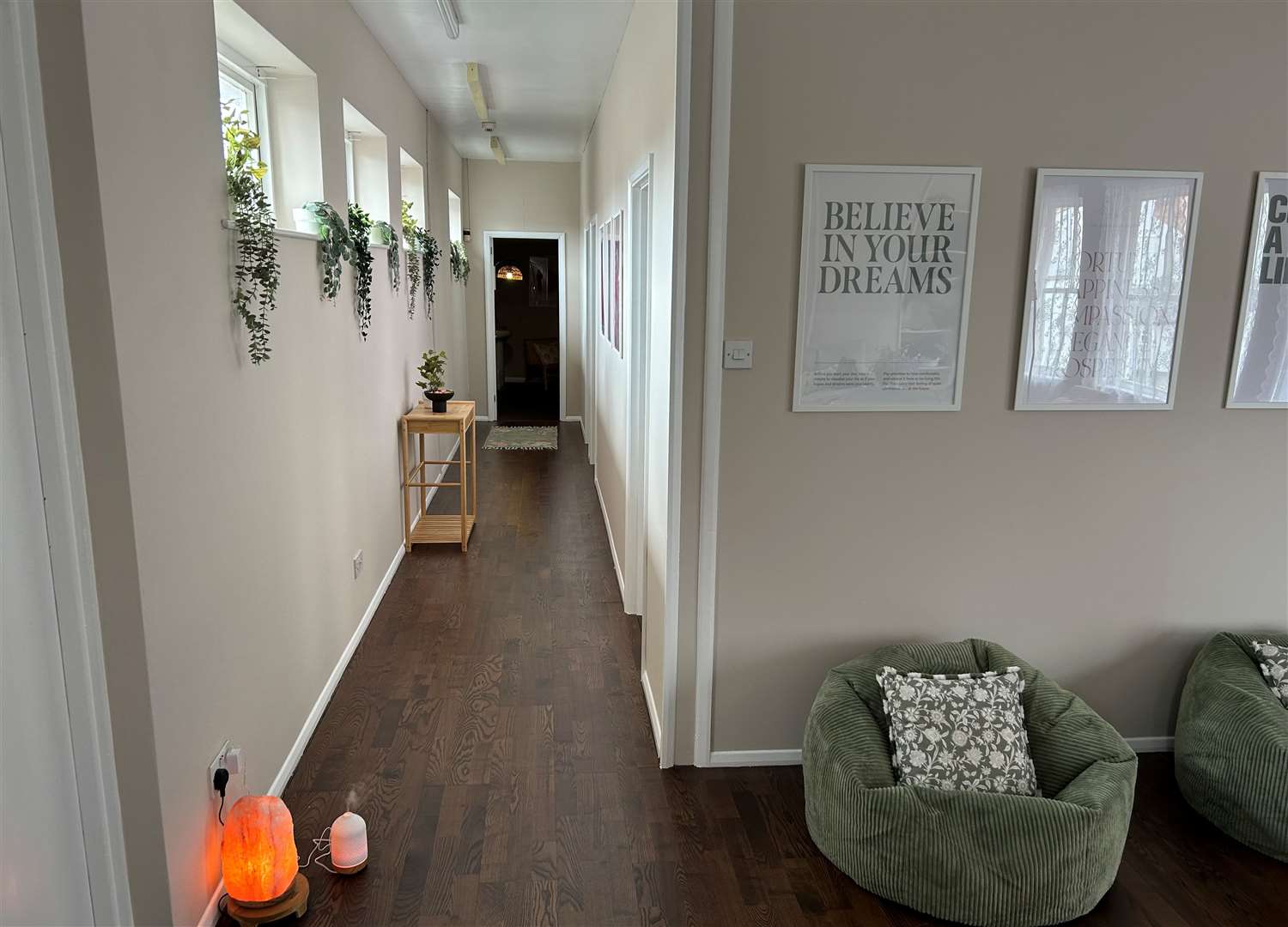 Gemma has put her own vibes around the salon
