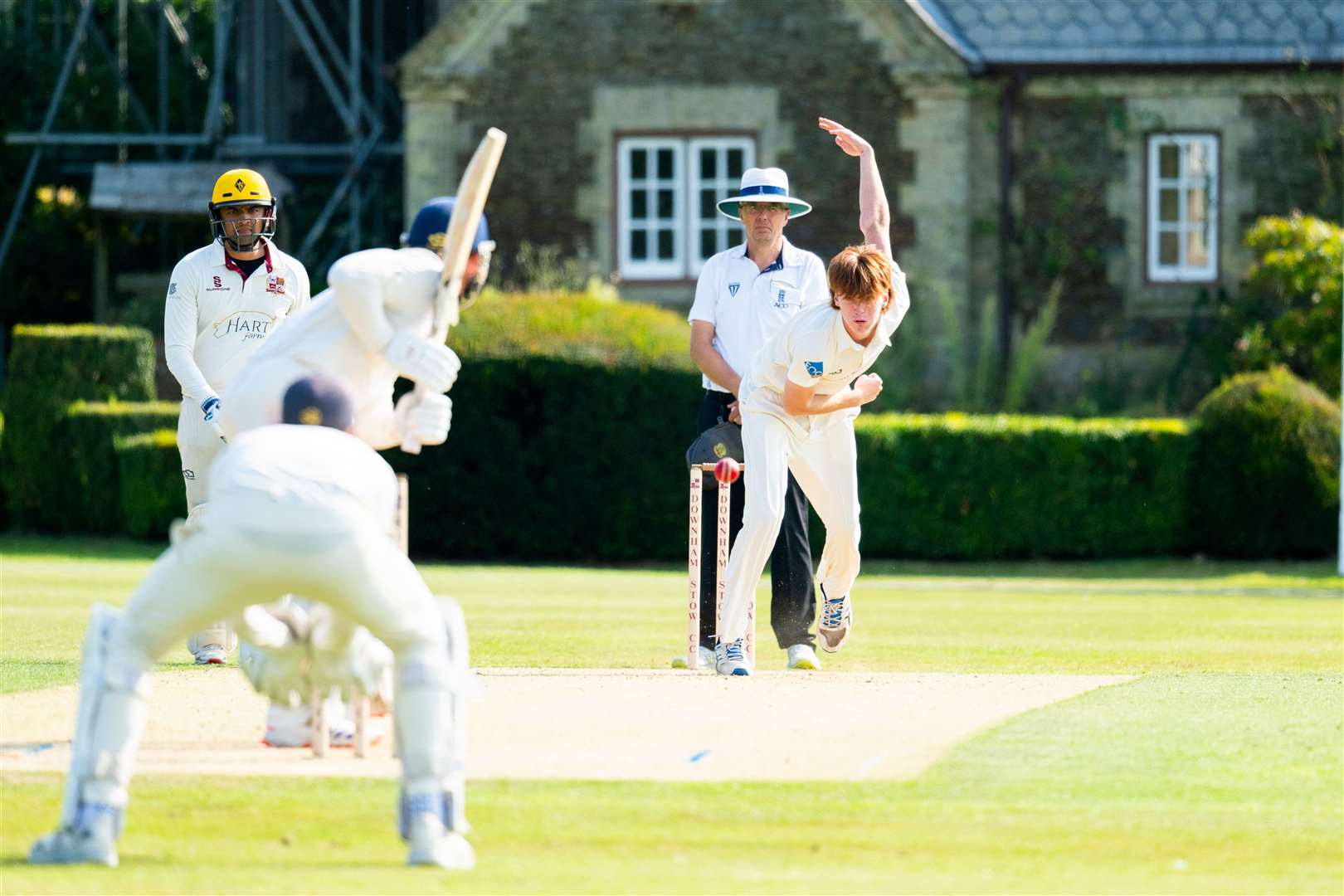 Lucas Triffitt on the attack for North Runcton