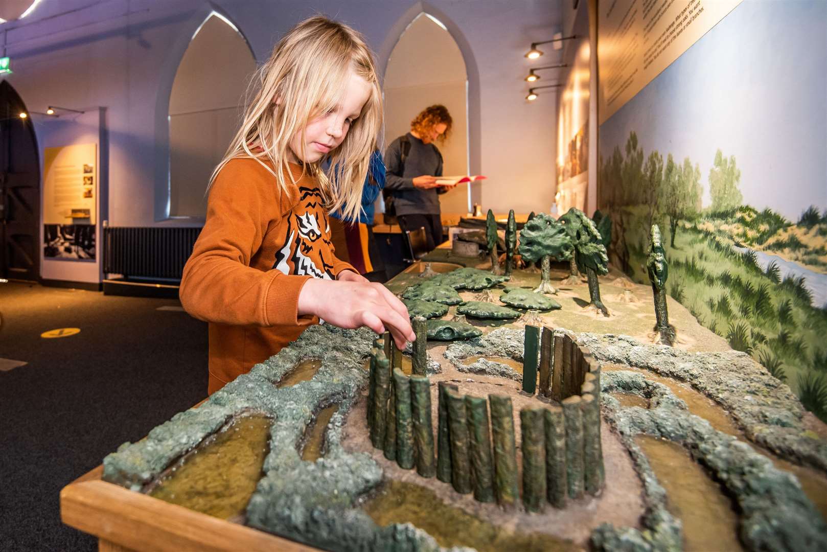 Families can complete different themed trails weekly