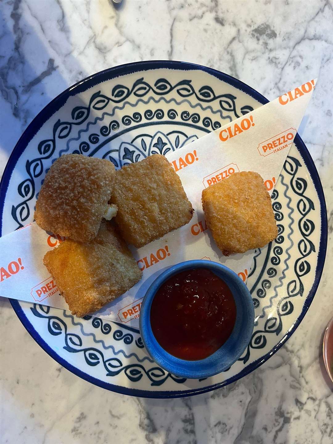Beth's Crispy Fried Mozzarella
