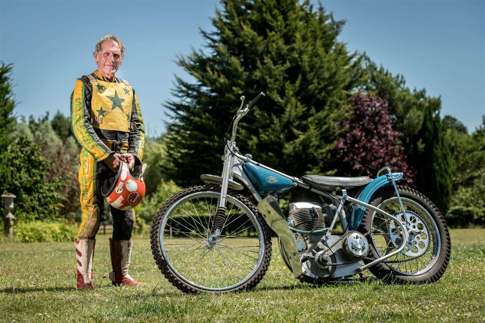 Speedway rider Terry Betts. Picture: Simon Finlay Photography
