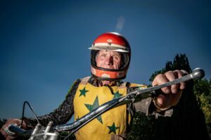 Racing legend Terry, 81, immortalised on arena wall