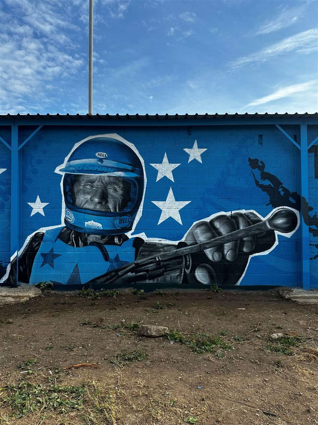 The Terry Betts mural