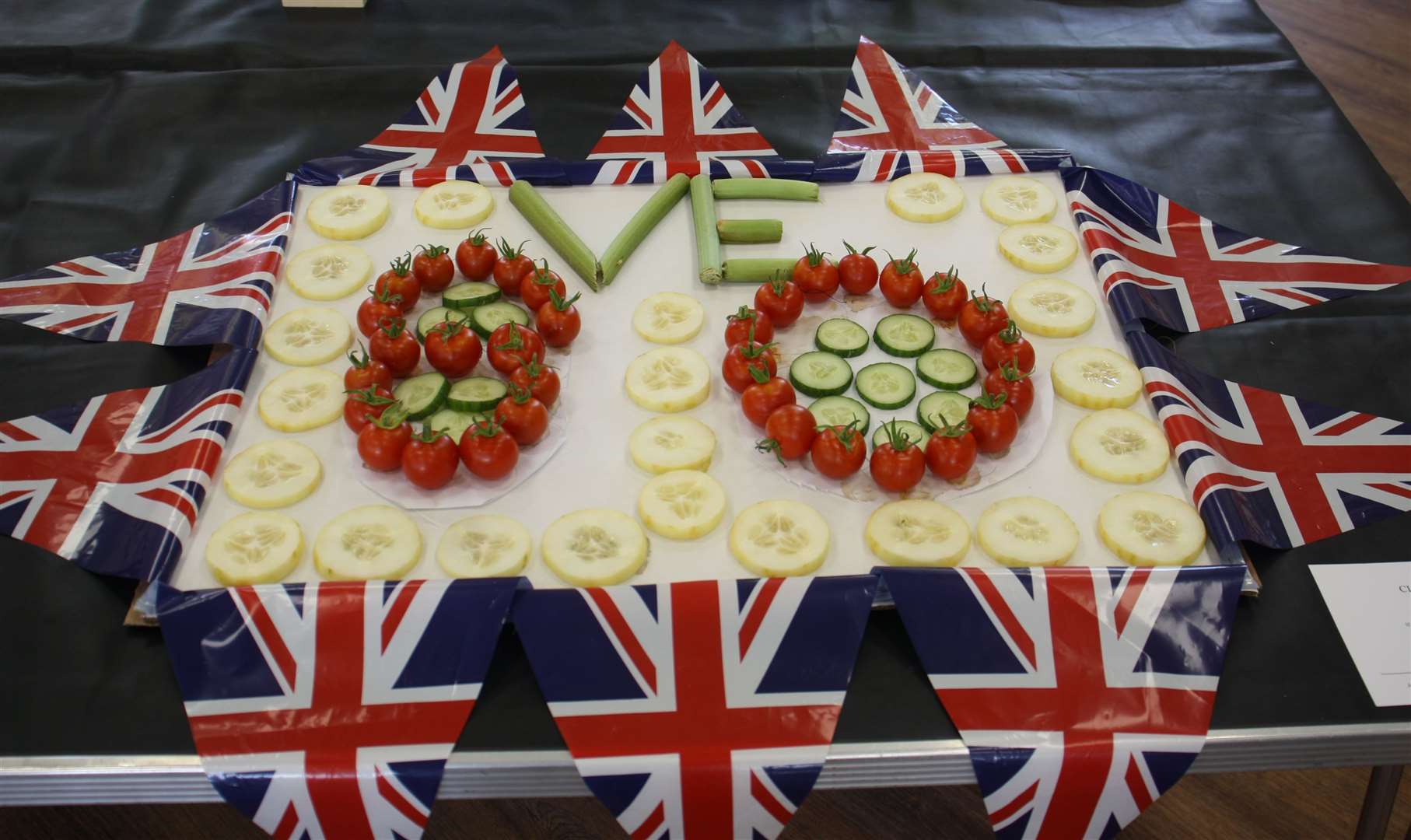 Stella Mills' entry for the special class marking the 80th anniversary of VE Day