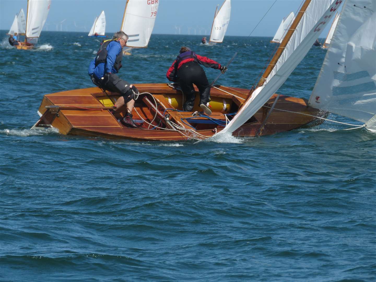 The Sharpie European Championships at Brancaster Staithe Sailing Club. Picture: James Case