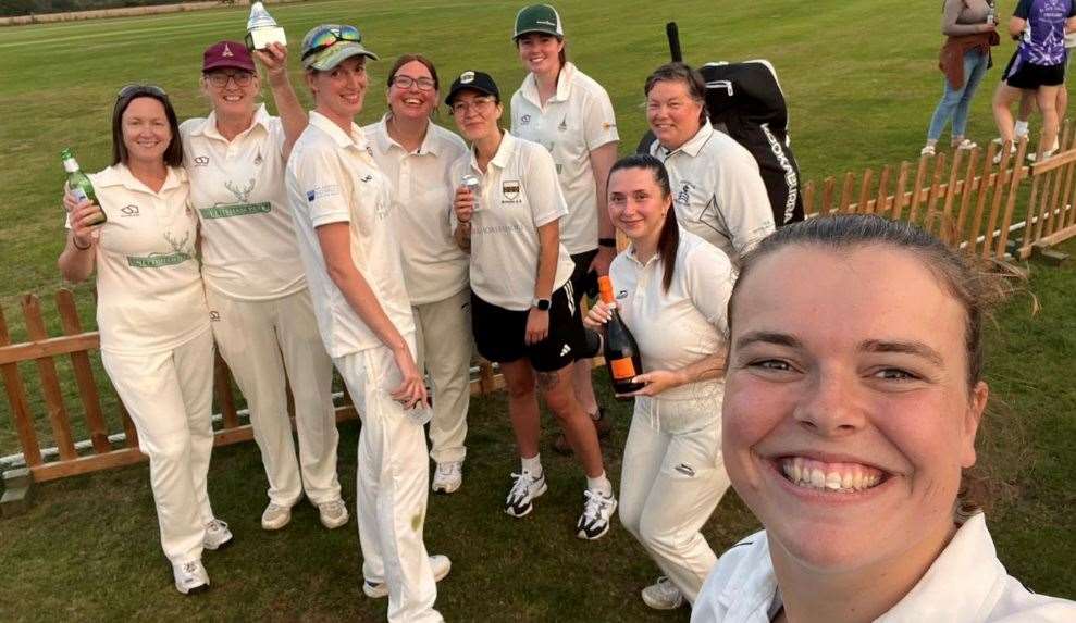 All smiles from Snettisham Ladies.