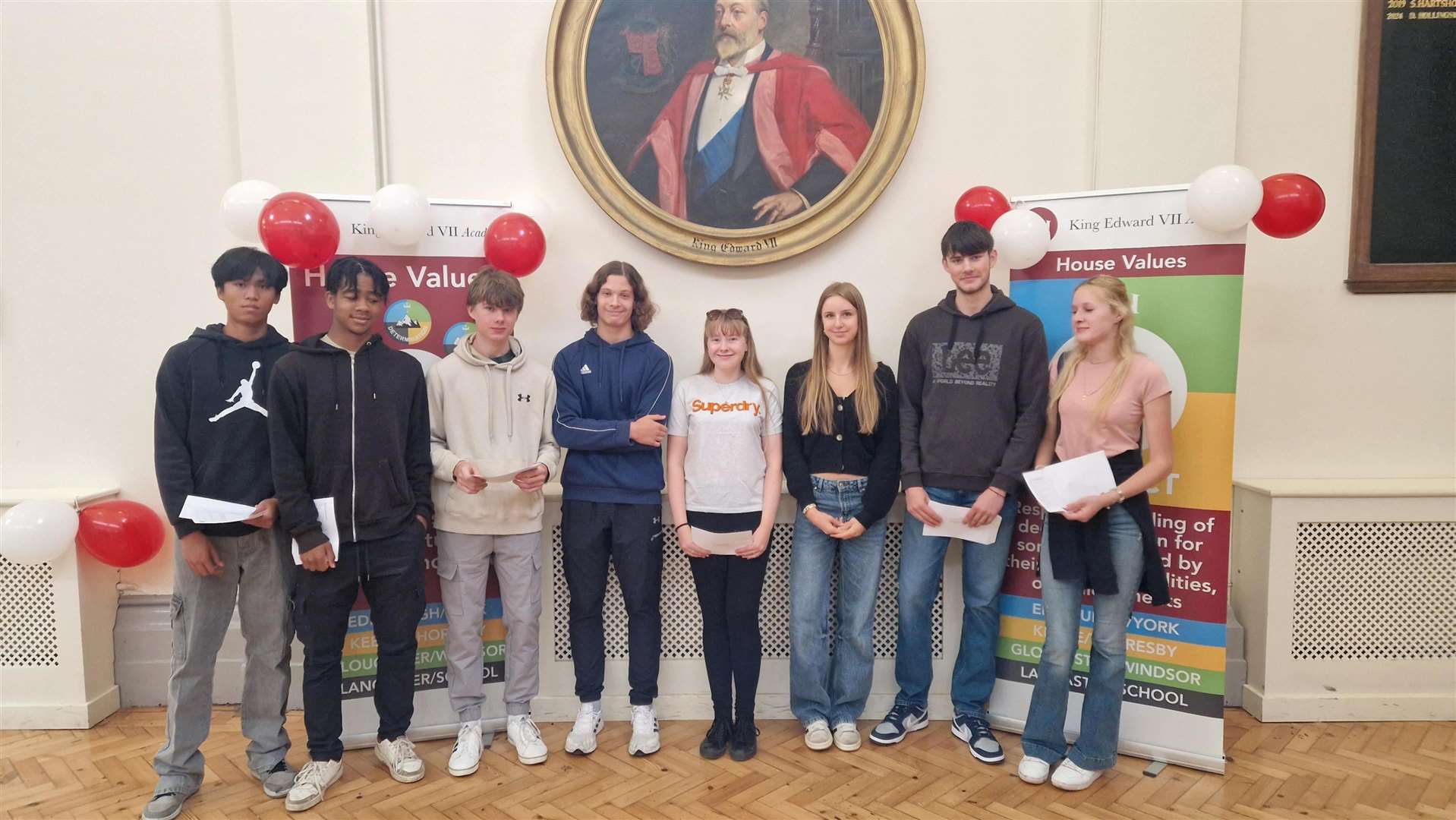 Students received their GCSE results this morning after a long wait