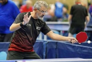 Table tennis players going further afield for action