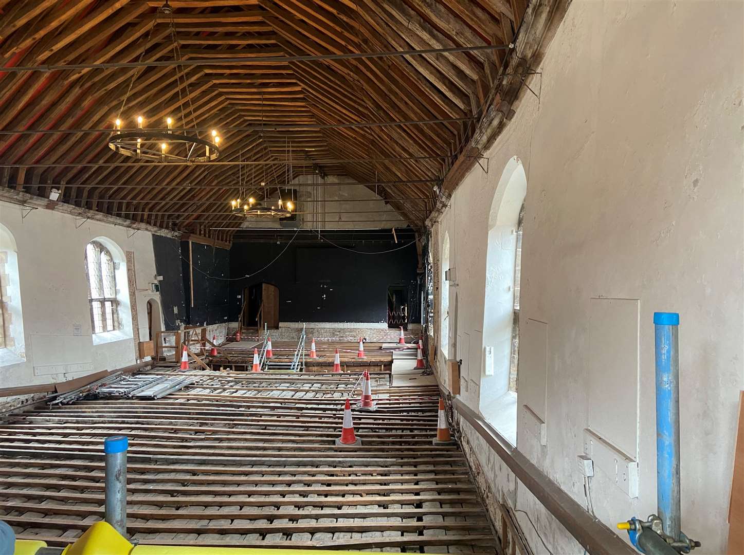 Floorboards on which Shakespeare is believed to have trodden were discovered in 2023
