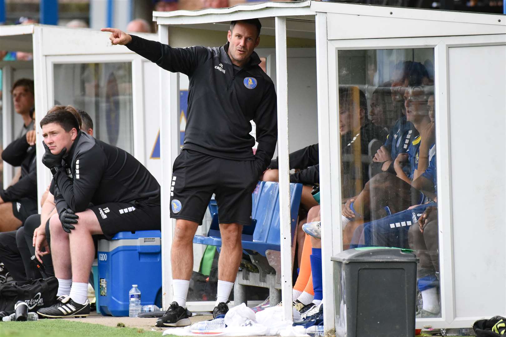 Linnets head coach James Rowe