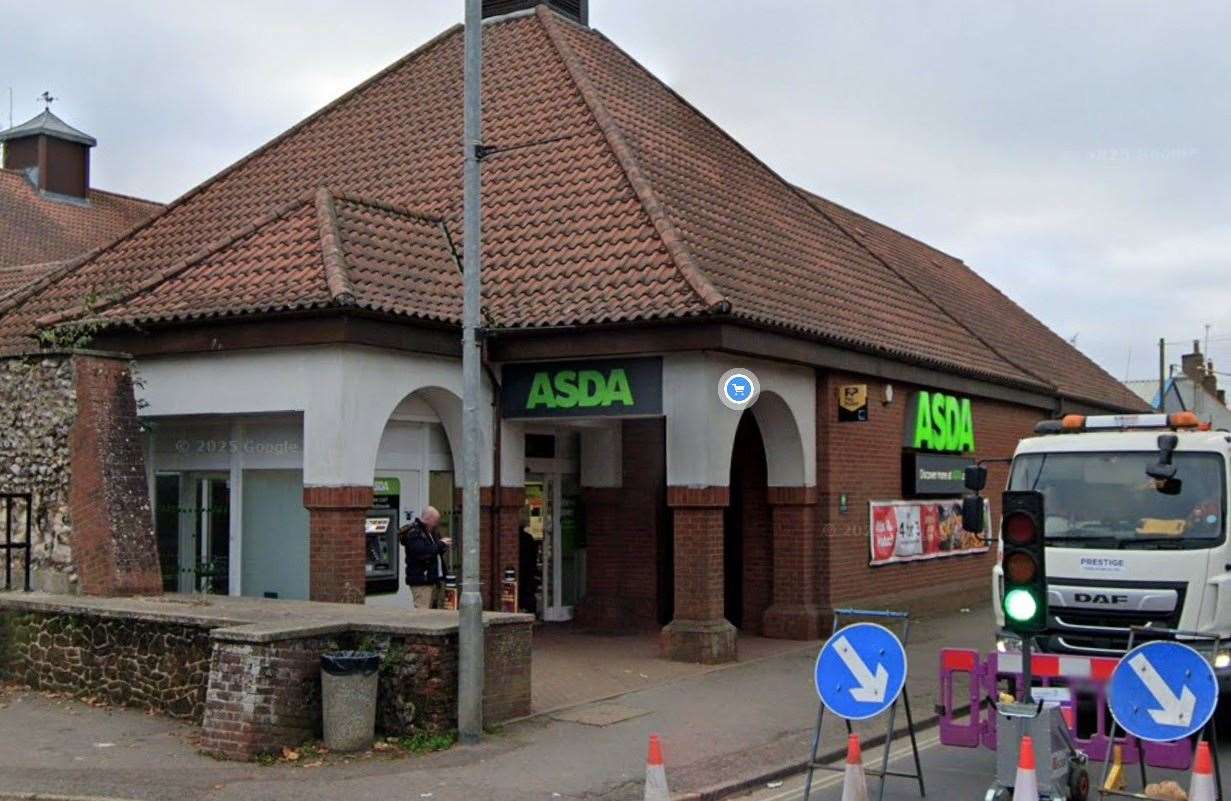 Three men were arrested after the fight, believed to be near Asda in Swaffham. Picture: Google Maps