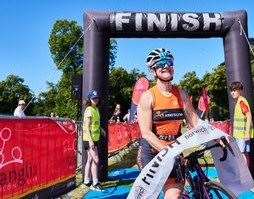 Triathletes deliver some impressive displays
