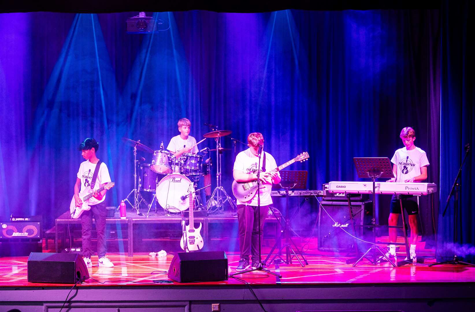 The Unknown on stage. Picture: WNAT/Ian Burt