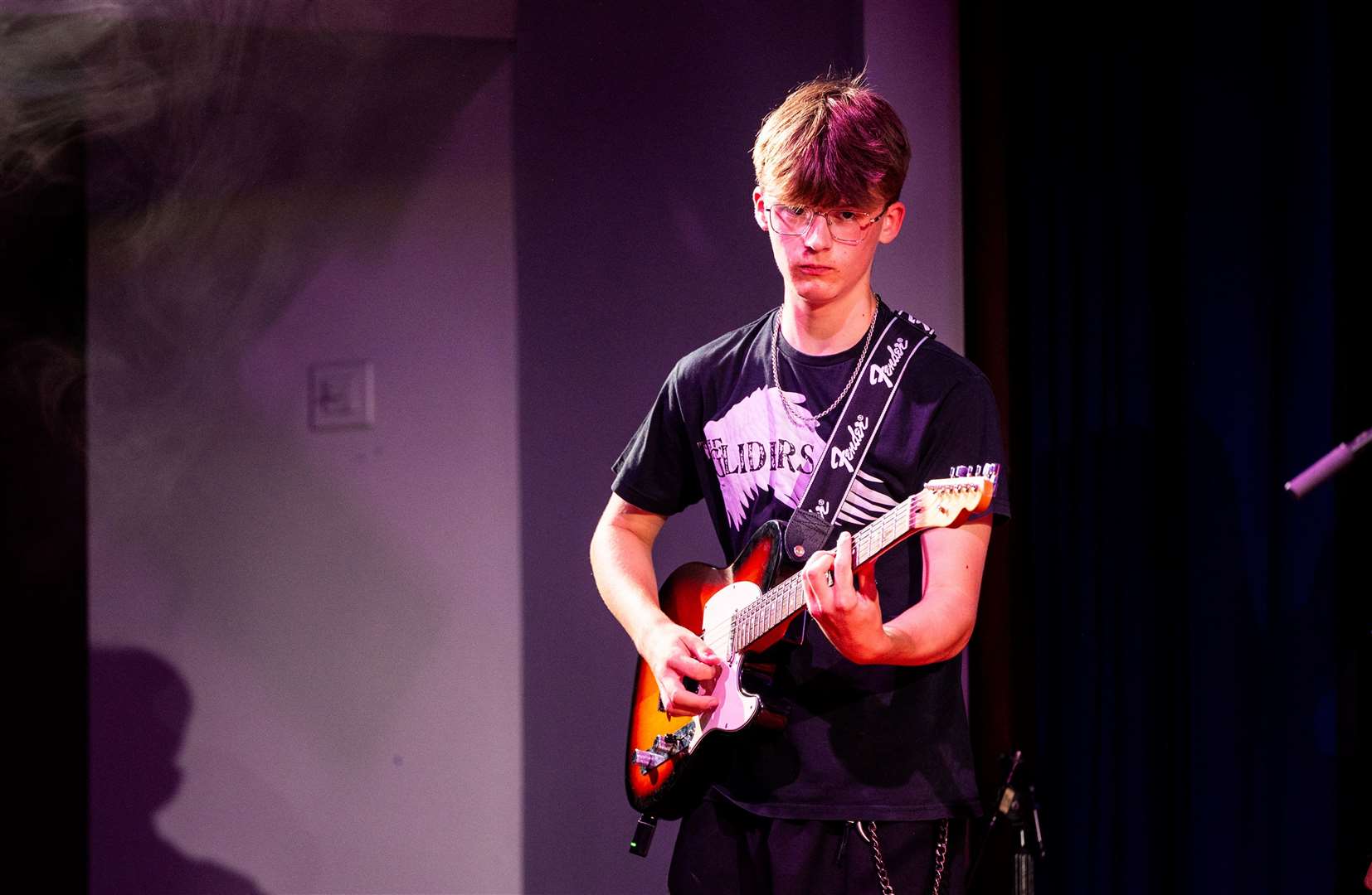 Boogaloo thrill the audience. Picture: WNAT/Ian Burt