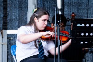 ‘Unique experience’ as 500 youngsters come together for music festival