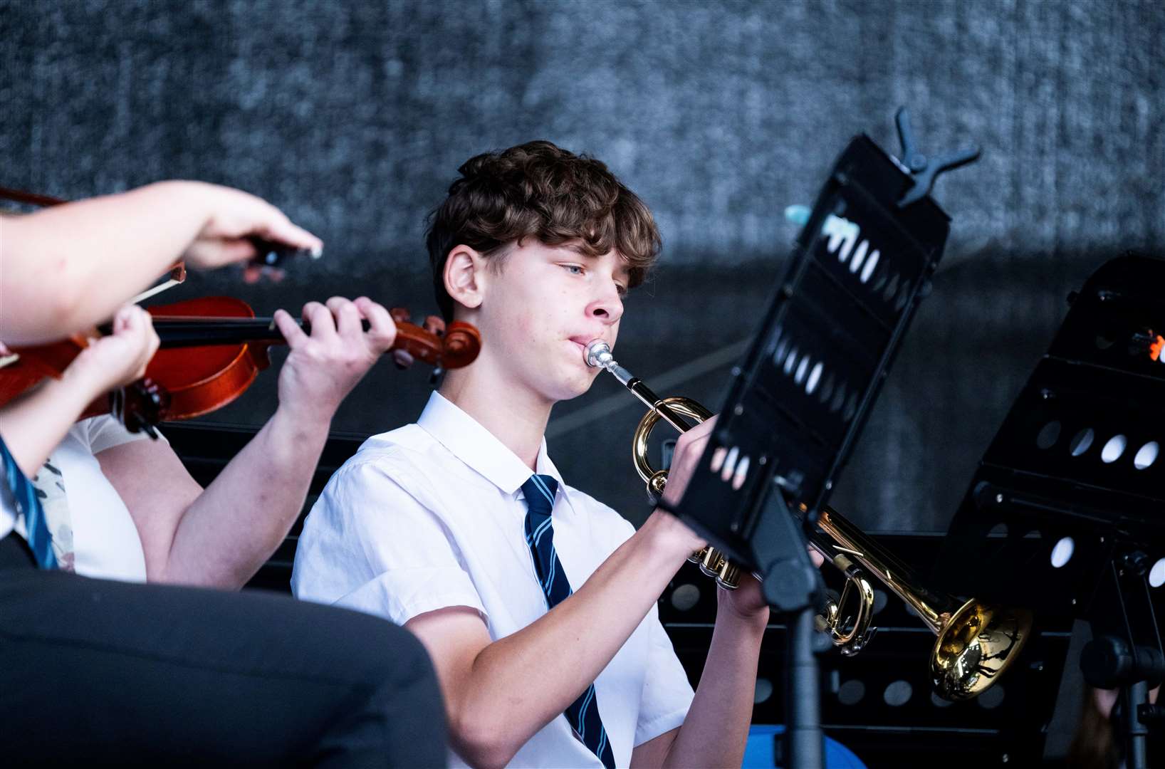 Some fine music. Picture: WNAT/Ian Burt