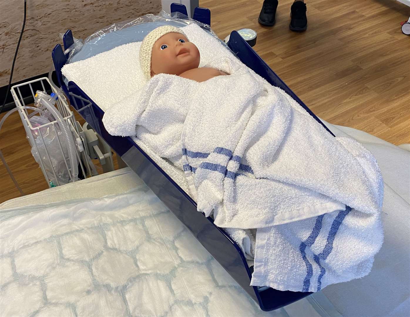 The LifeStart Resuscitator Trolley, which costs £12,250, is equipped with a range of advanced features. Picture: QEH