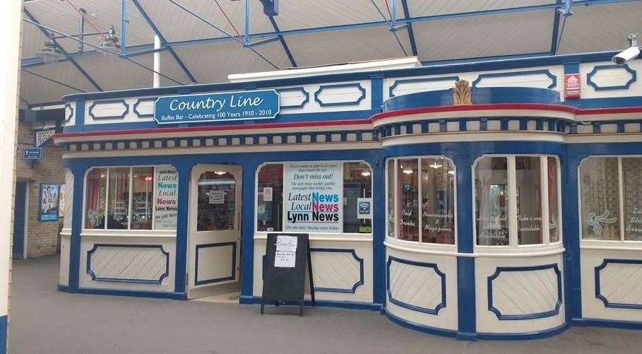 Lynn's popular buffet bar which polled lots of votes in last year's World Cup of Stations - and just missed out on top spot. Pictures: Govia Thameslink Railway/Great Northern