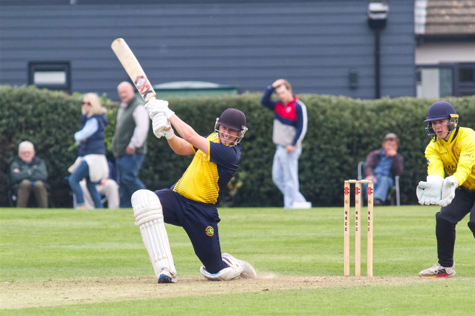 North Runcton against Ramsey in the East Anglian Premier League play-off final. Picture: Greg Rowlands