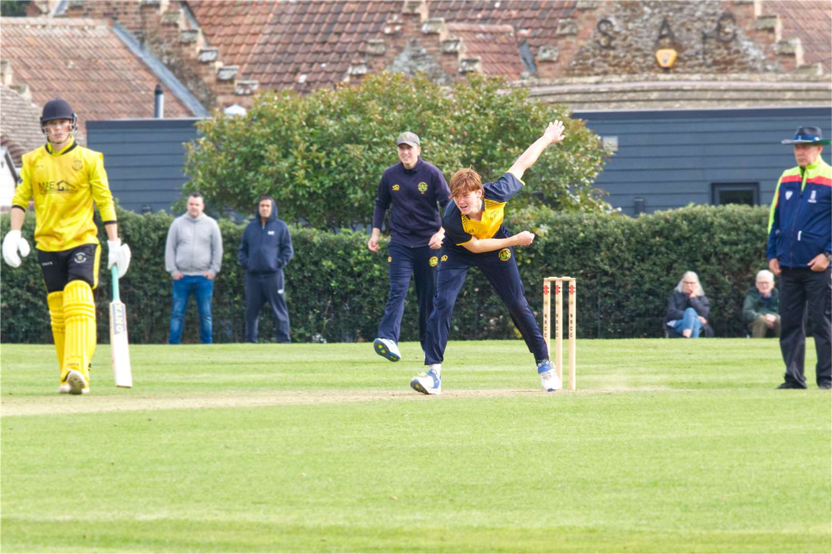 North Runcton against Ramsey in the East Anglian Premier League play-off final. Picture: Greg Rowlands