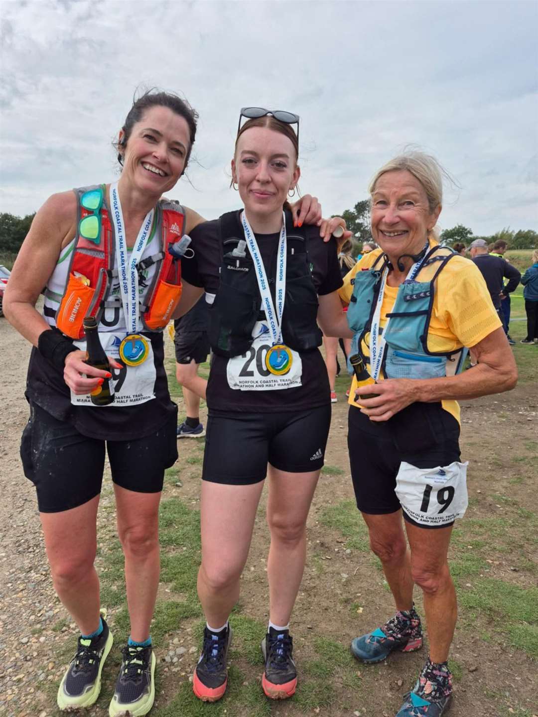 Lucy McDowie, Dani Sparkes and Jane Ashby