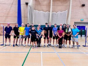 Badminton club launches winter season