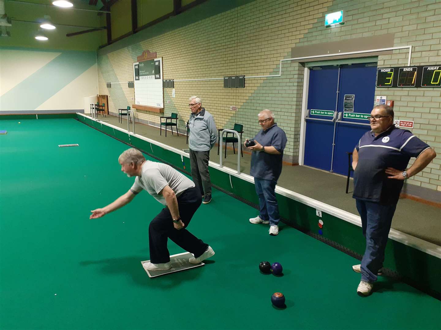 The bowls taster session hosted by Lynnsport Indoor Bowls Club last weekend.