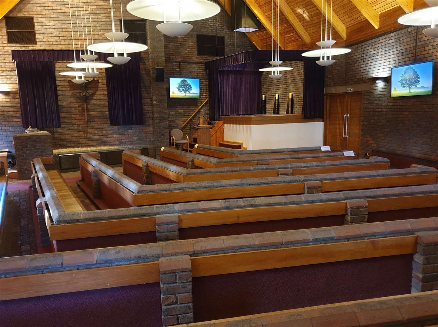 Before the refurbishments of the chapel