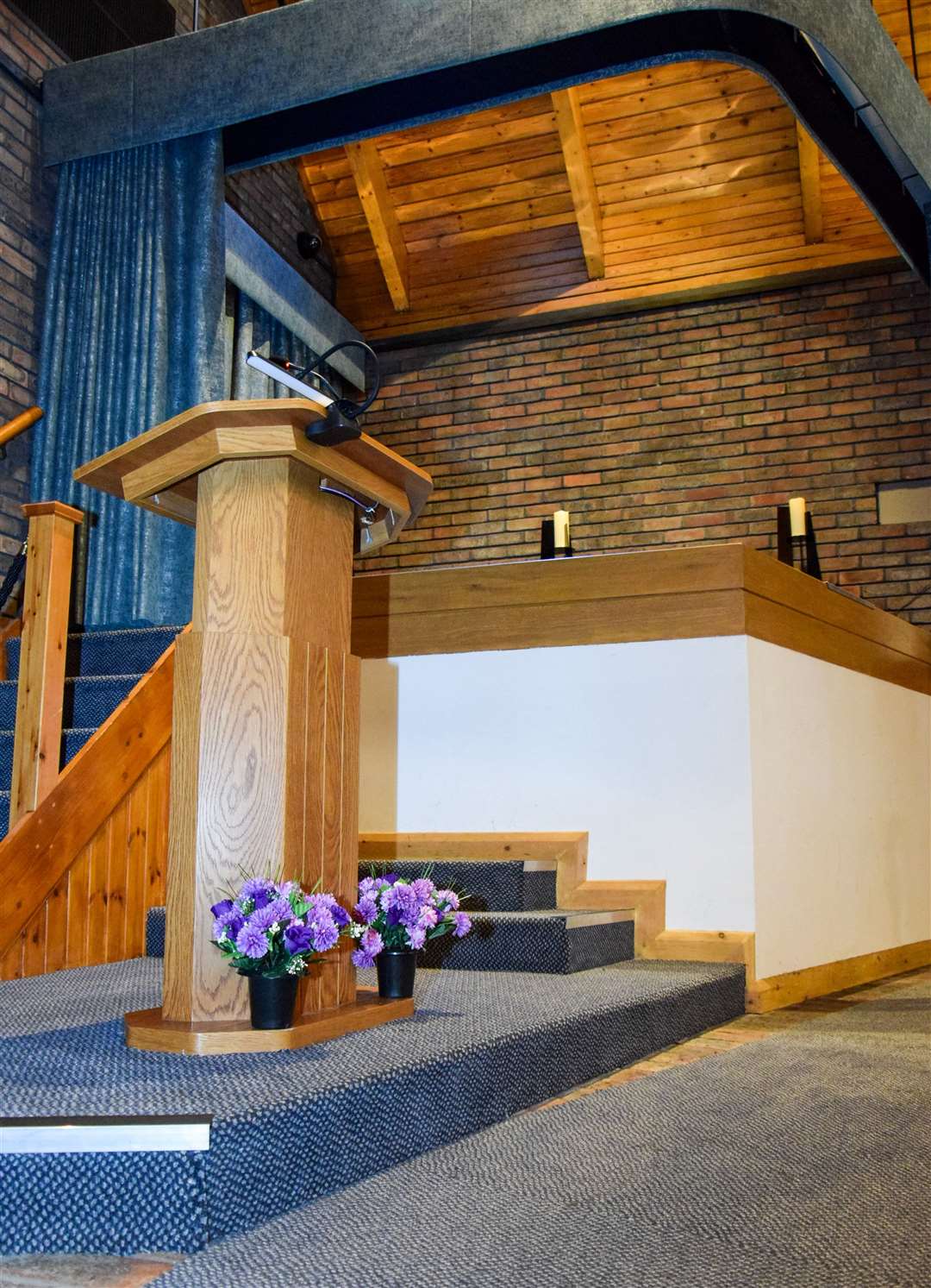 Mintlyn Chapel has been refurbished, making it a more welcoming and calming space