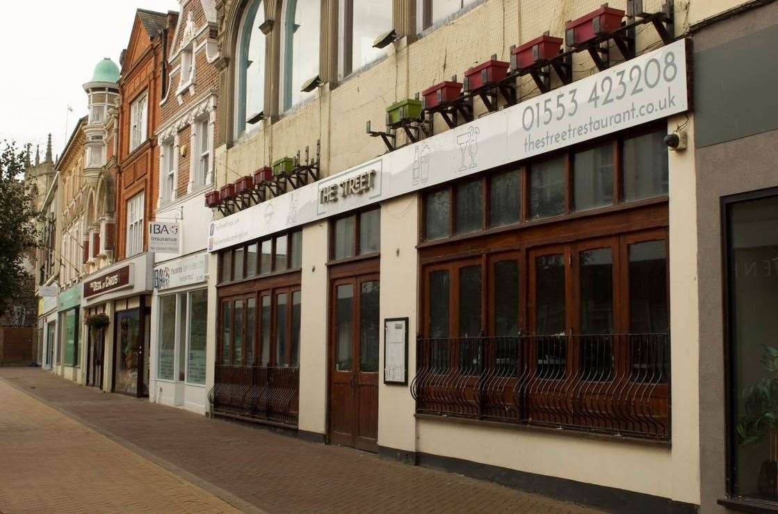 The Street, a former restaurant, has been closed and empty for some time. Picture: Alice Hobbs