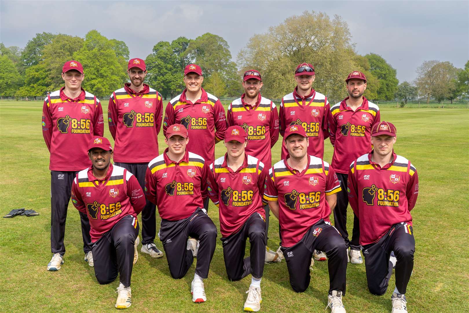 Downham Stow cricketers. Picture: Andrew Hunt