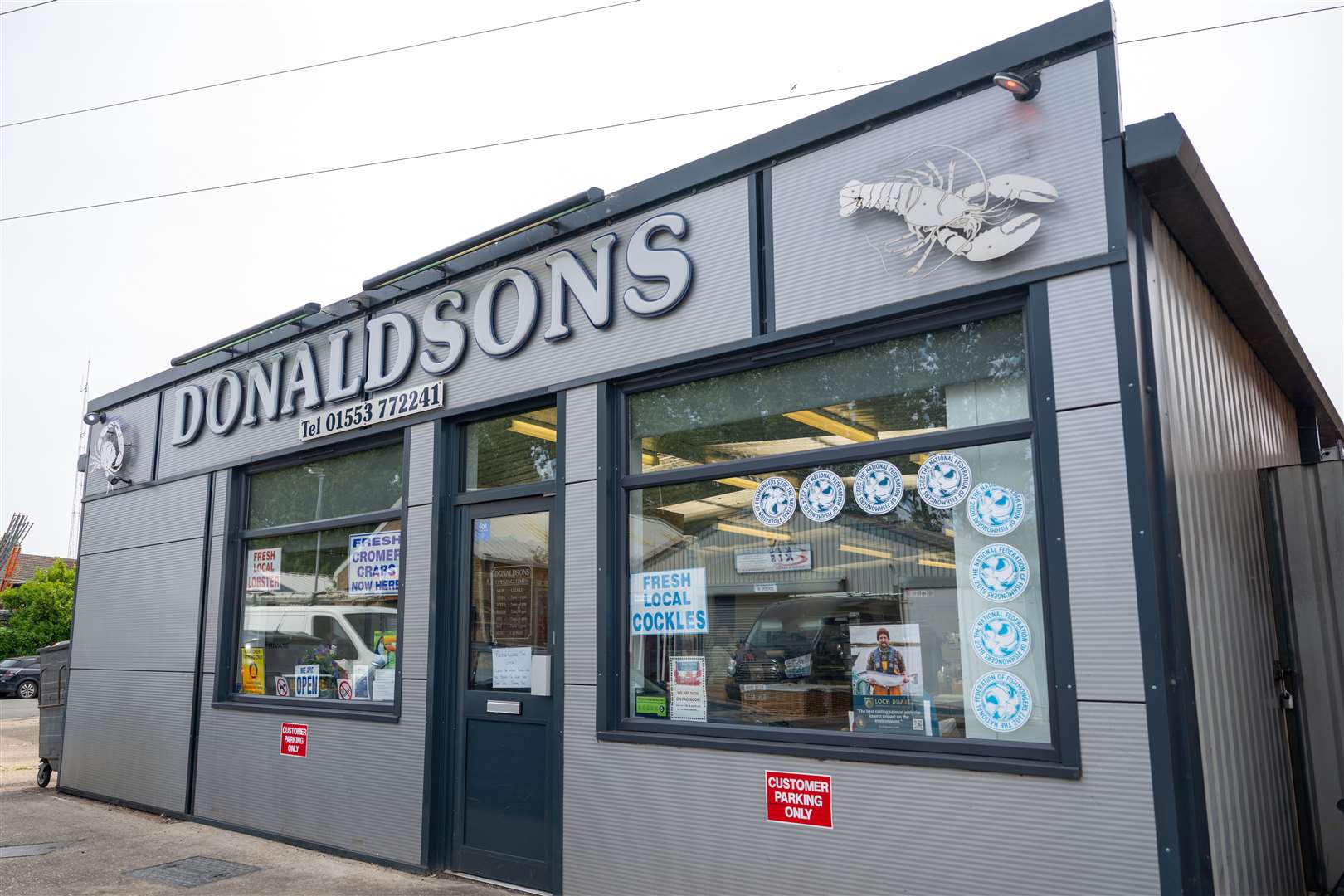 Donaldson's fishmonger in Lynn has backed the campaign