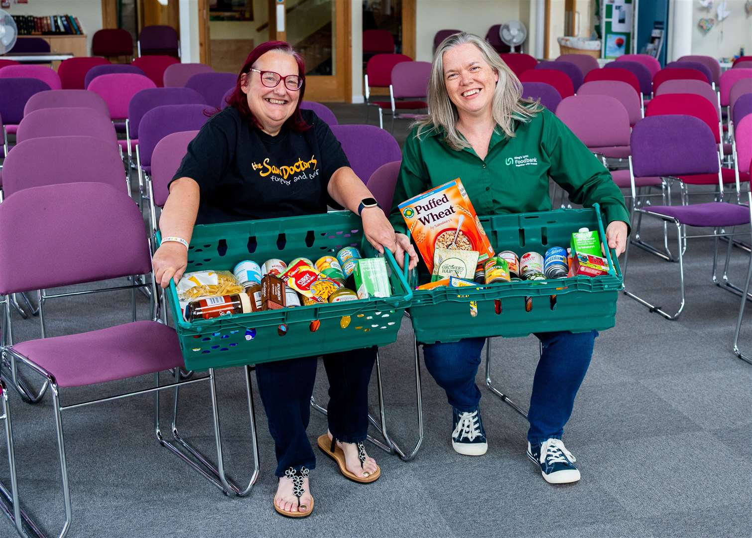 Emergency food parcels will be available to collect from South Lynn one day a week from Monday, September 8. Picture: Ian Burt