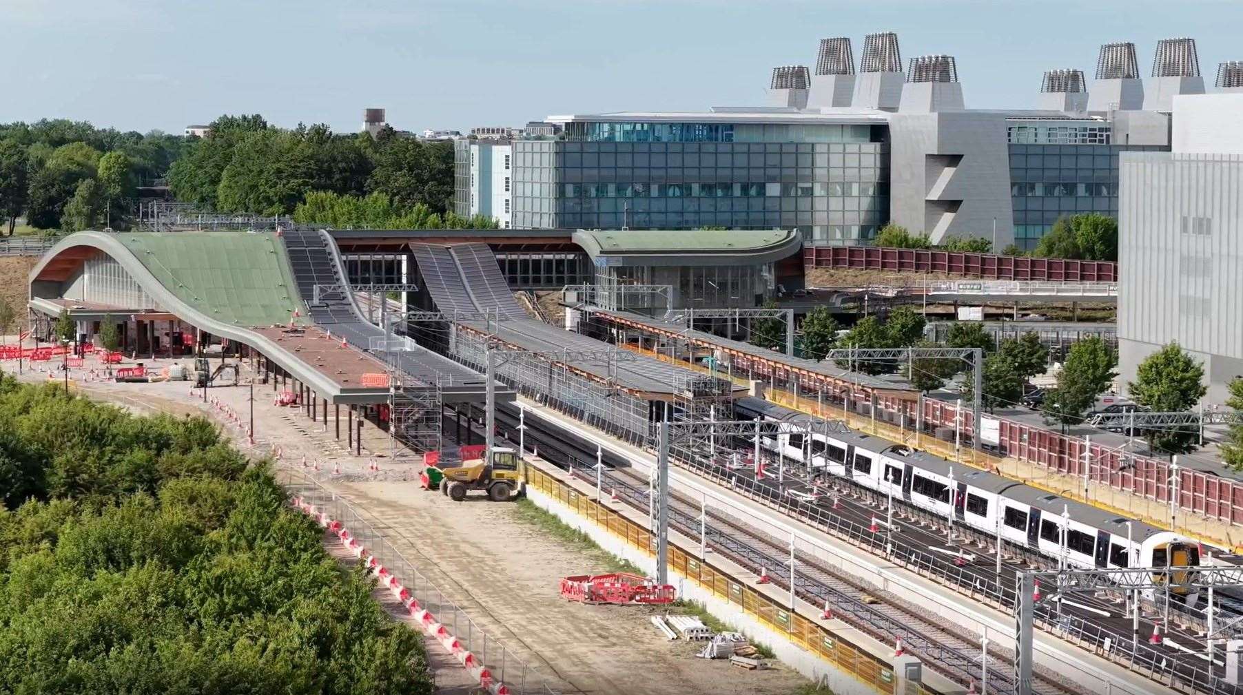 The new Cambridge South station is expected to open in early 2026. Picture: Network Rail