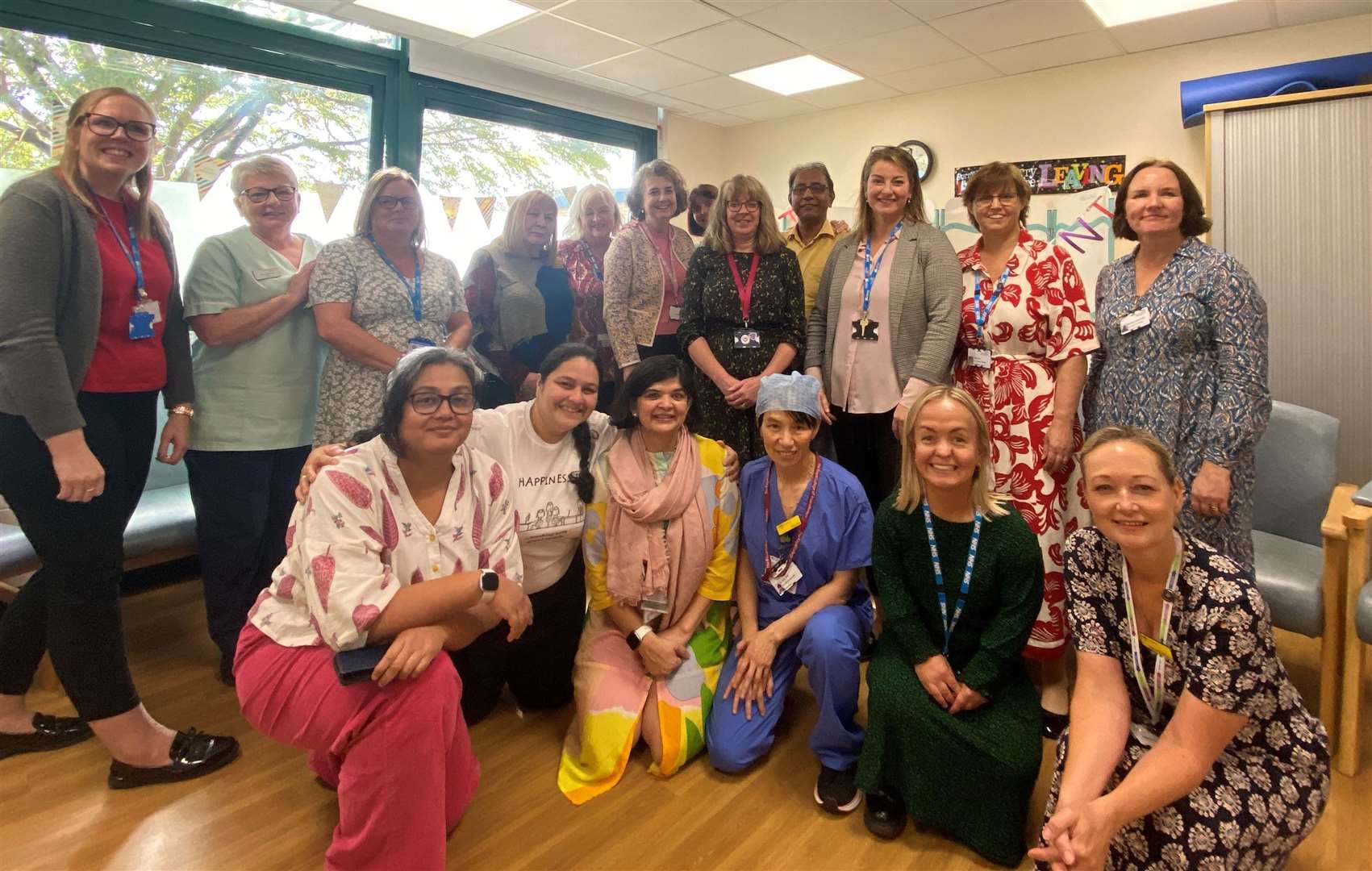 Dr de Gray's last clinic day