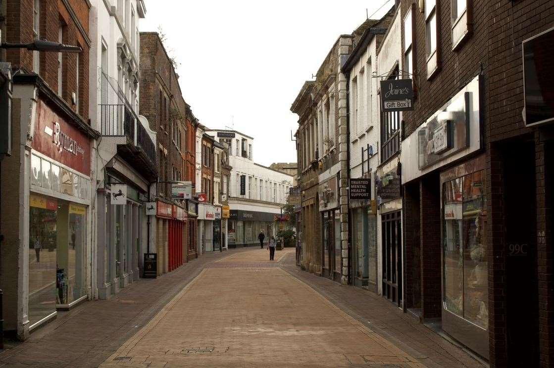Lynn's High Street, where the empty Debenhams is located. Picture: Alice Hobbs