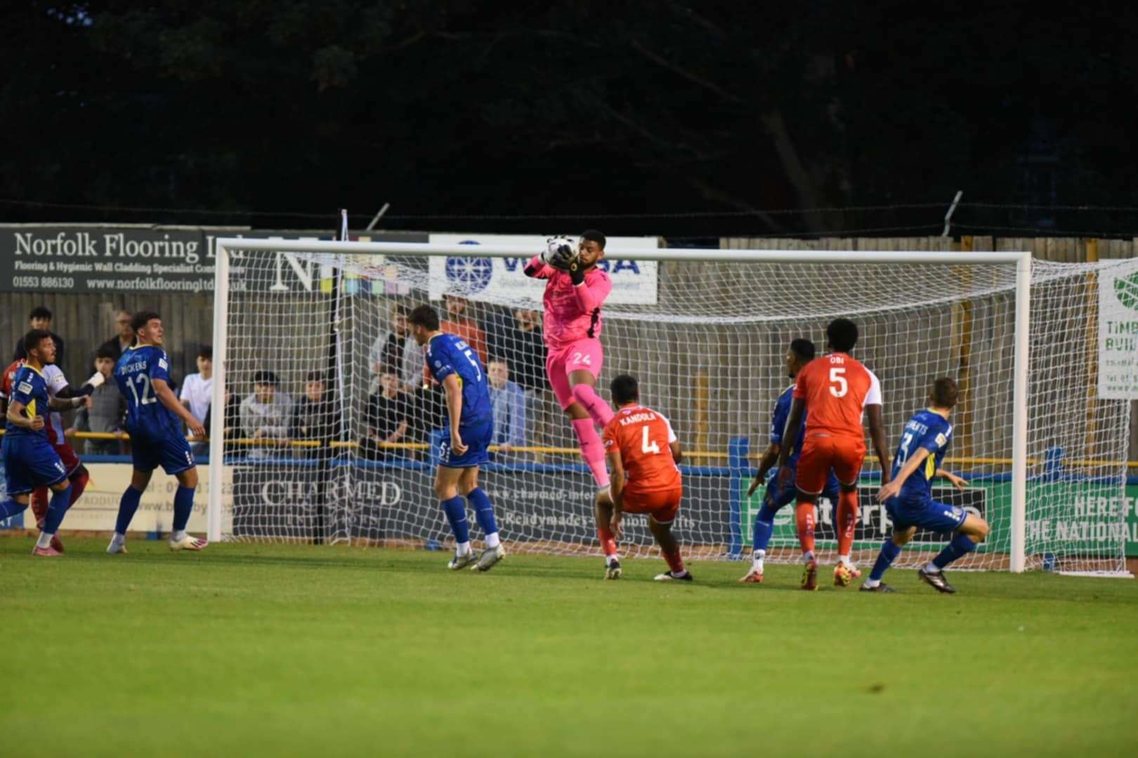 Goalkeeper Aaron Chapman. Picture: Tim Smith