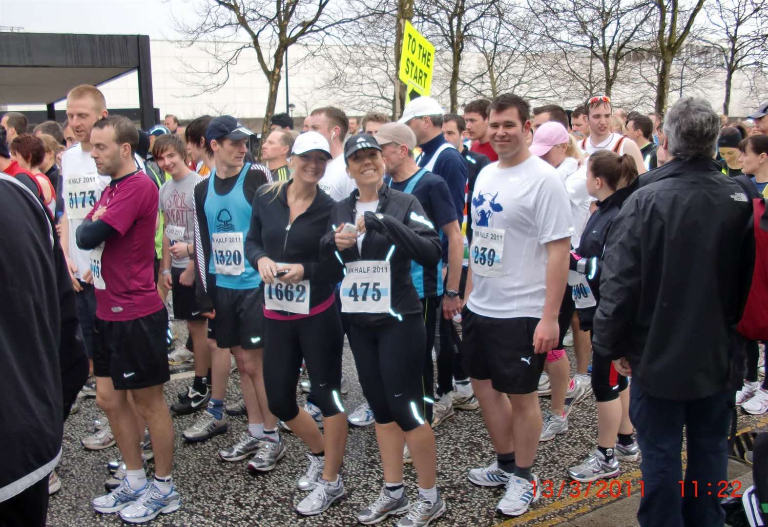 Josh (right) on a previous run