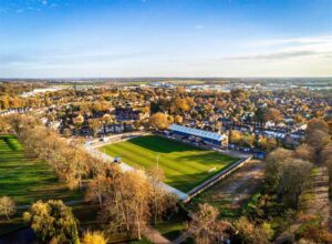 Man arrested on suspicion of sexual assault at football club