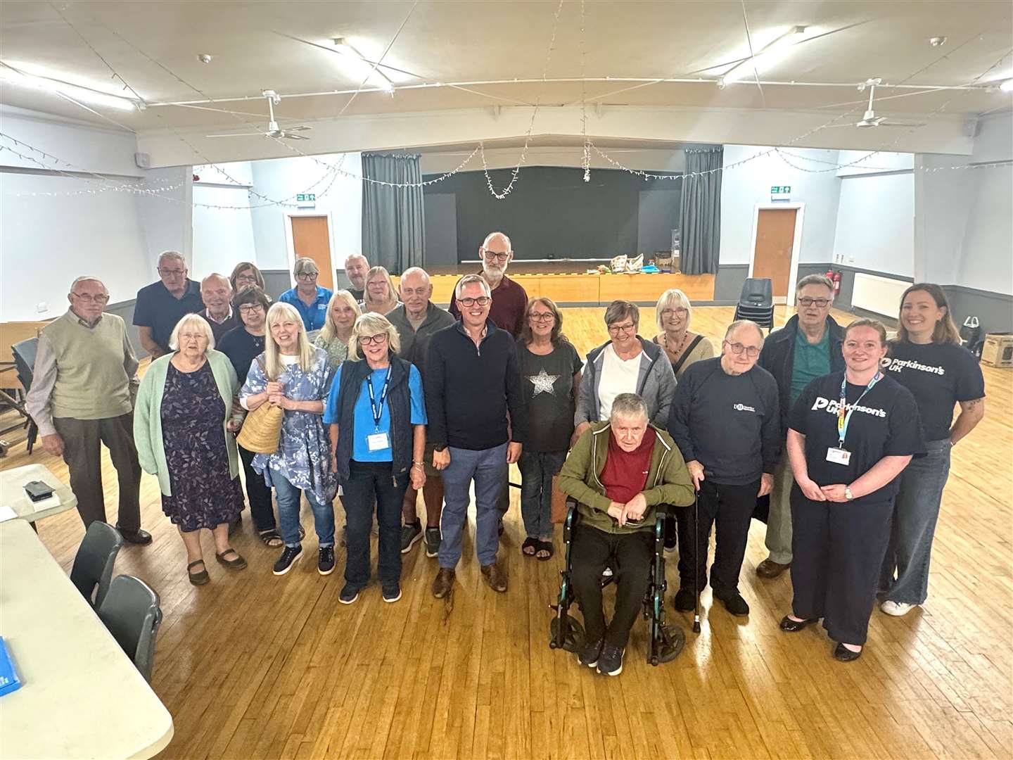 James Wild MP meets with the Lynn and West Norfolk Parkinson's support group