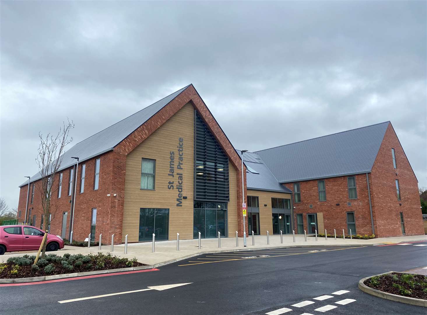 Nearly 80 new flats will be built near the St James Medical Centre premises on Edward Benefer Way. Picture: Molly Nicholas