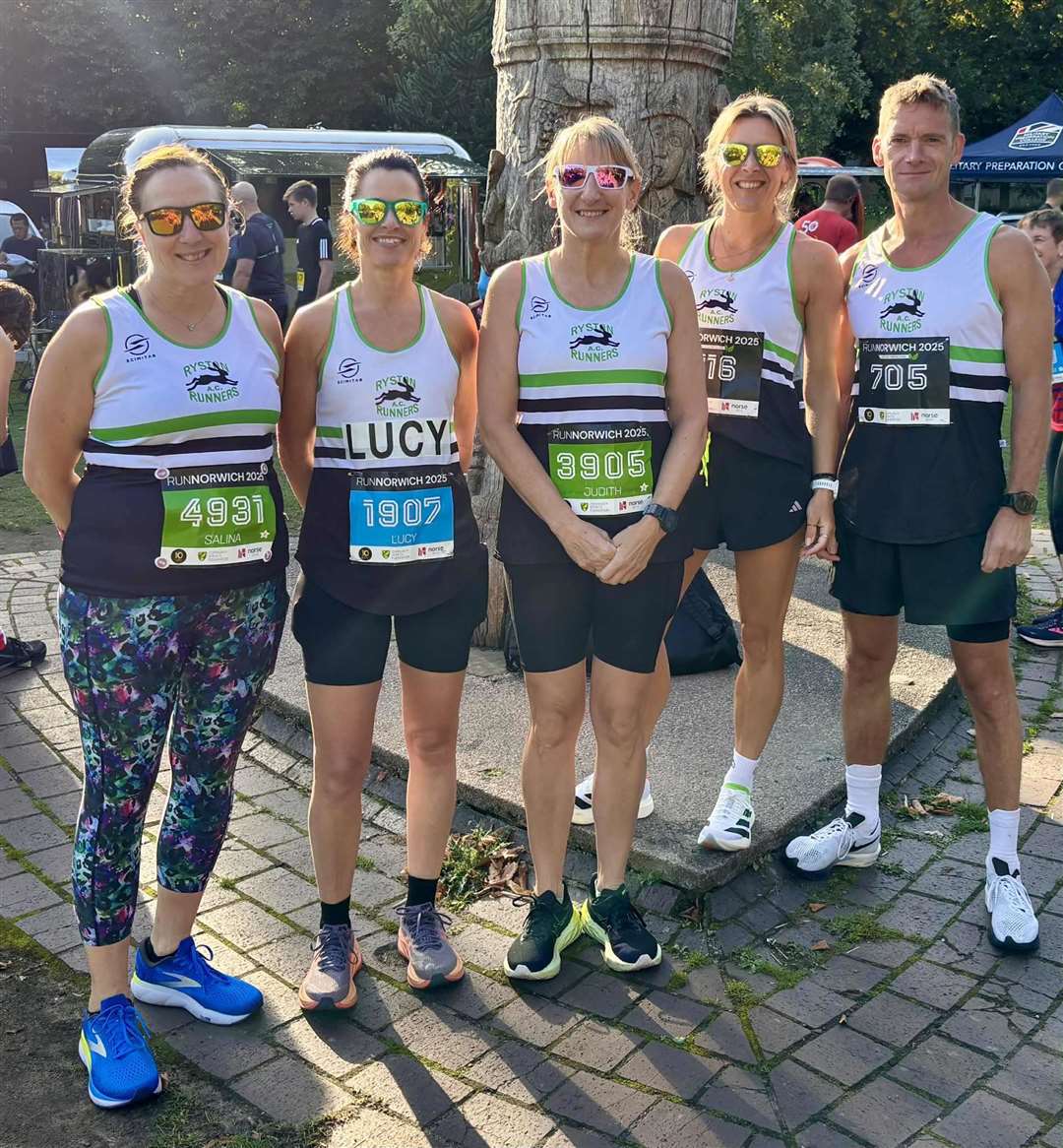 Ryston members at Run Norwich