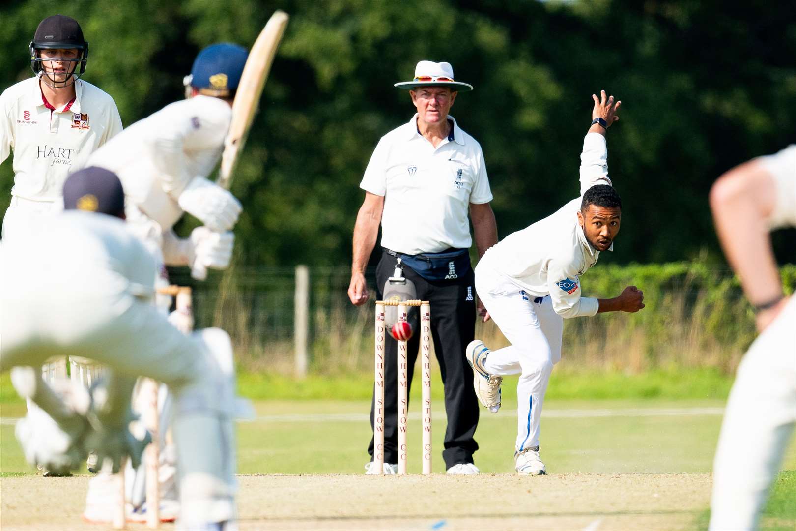 Kirwin Christoffels on the attack for North Runcton