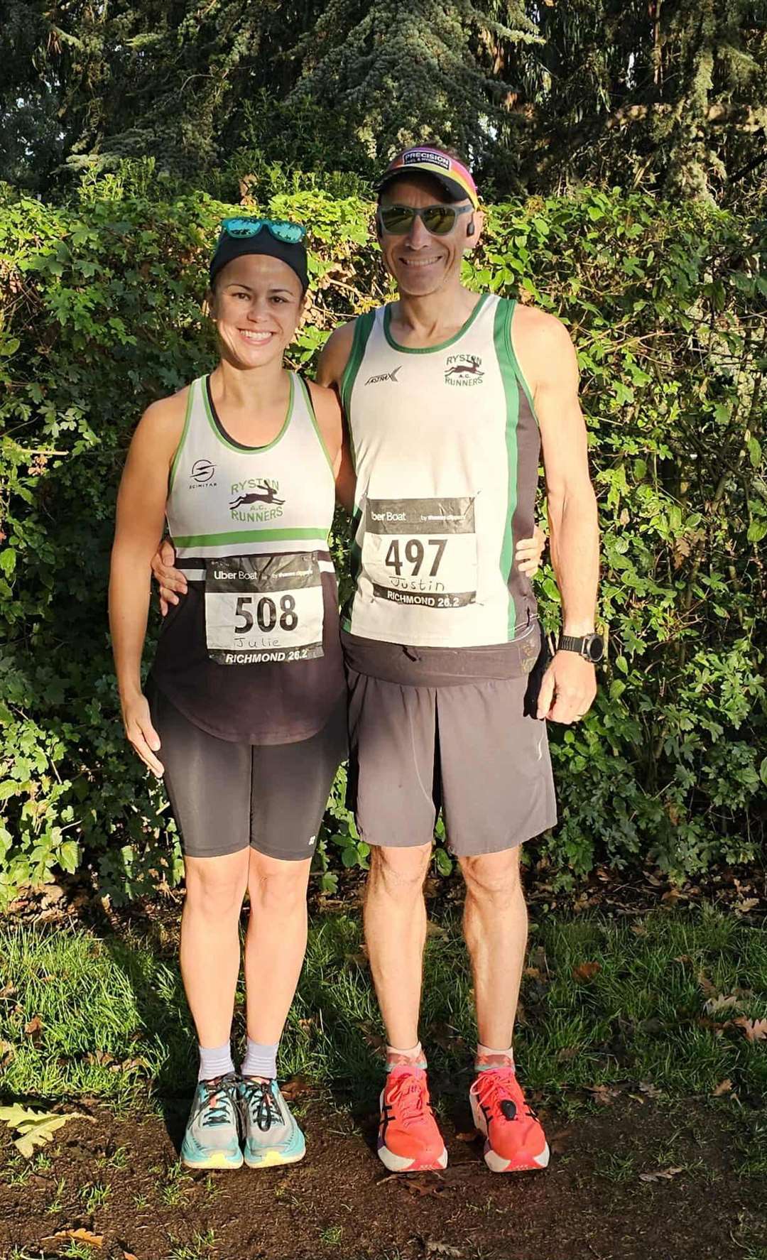 Julie and Justin Walker at Richmond